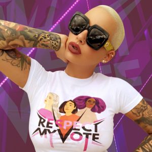 Amber Rose Hip Hop Caucus Respect My Vote